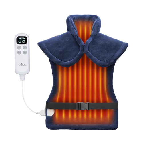 Heating Pad for Upper Body Relief Navy - 65% OFF Best Seller by idoo
