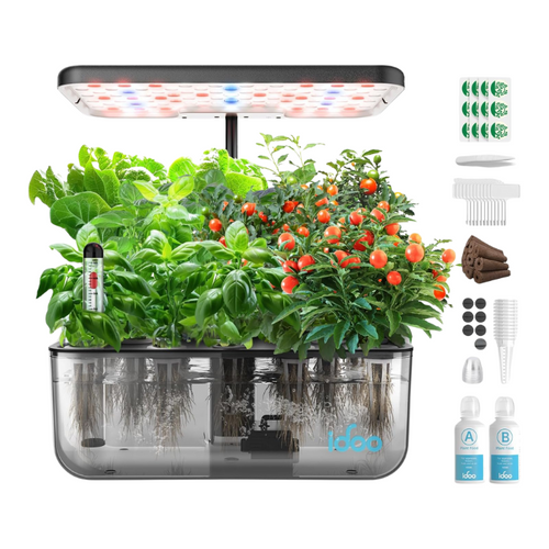 Translucent Garden 12 Pods - 70% OFF Hydroponic Growing System by idoo