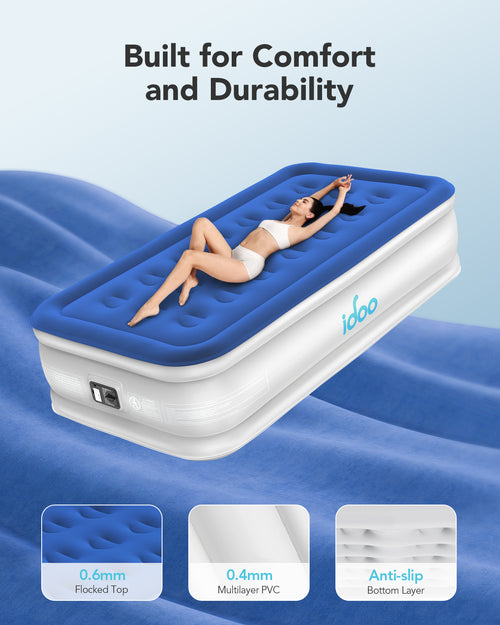 16" Comfort Air Mattress - 80% OFF Best Seller by idoo
