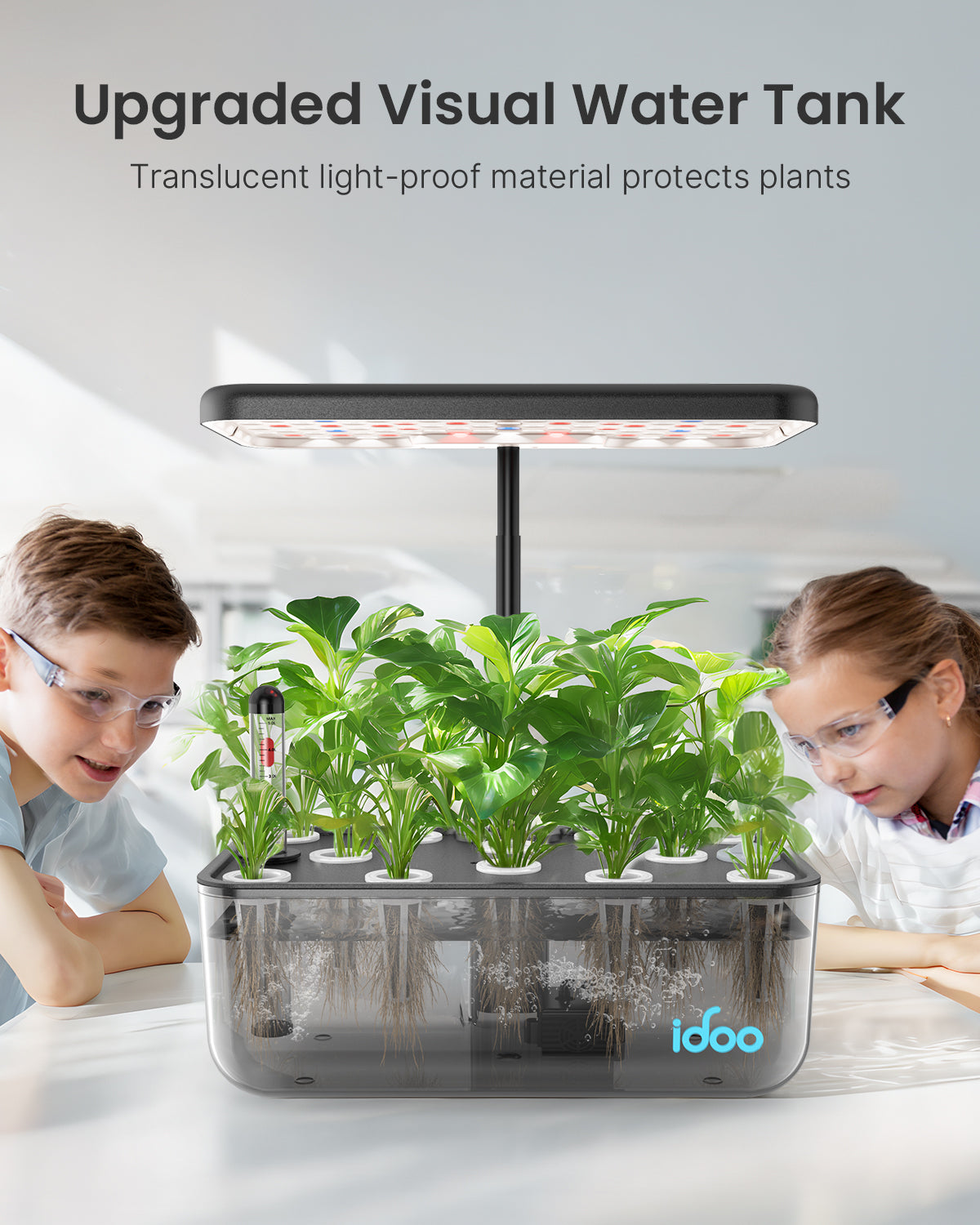 Translucent Garden 12 Pods - 70% OFF Hydroponic Growing System by idoo