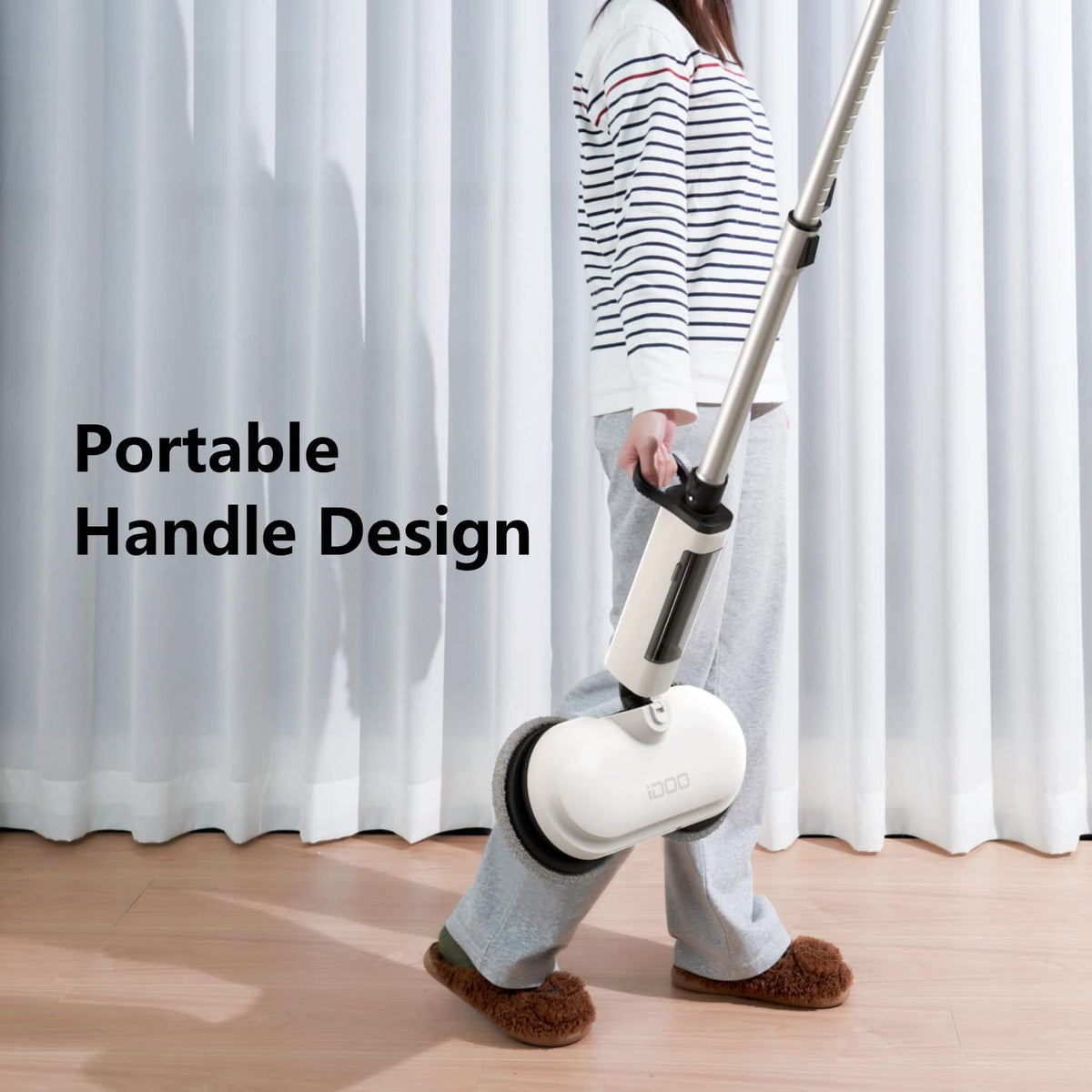 LED Electric Mop with Sprayer - 65% OFF Best Seller BFD CA sale by idoo