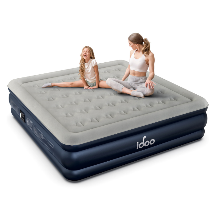 18" Air Mattress with Four Chamber Structure - 65% OFF Air Bed Best Seller king by idoo