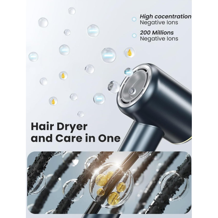 High-Speed Hair Dryer - 65% OFF Best Seller by idoo