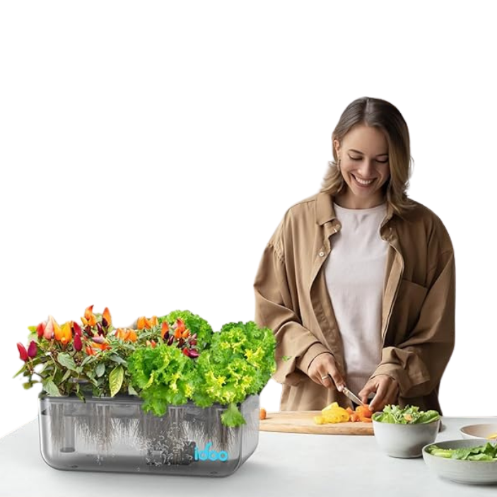 Translucent Garden 12 Pods - 70% OFF Hydroponic Growing System by idoo