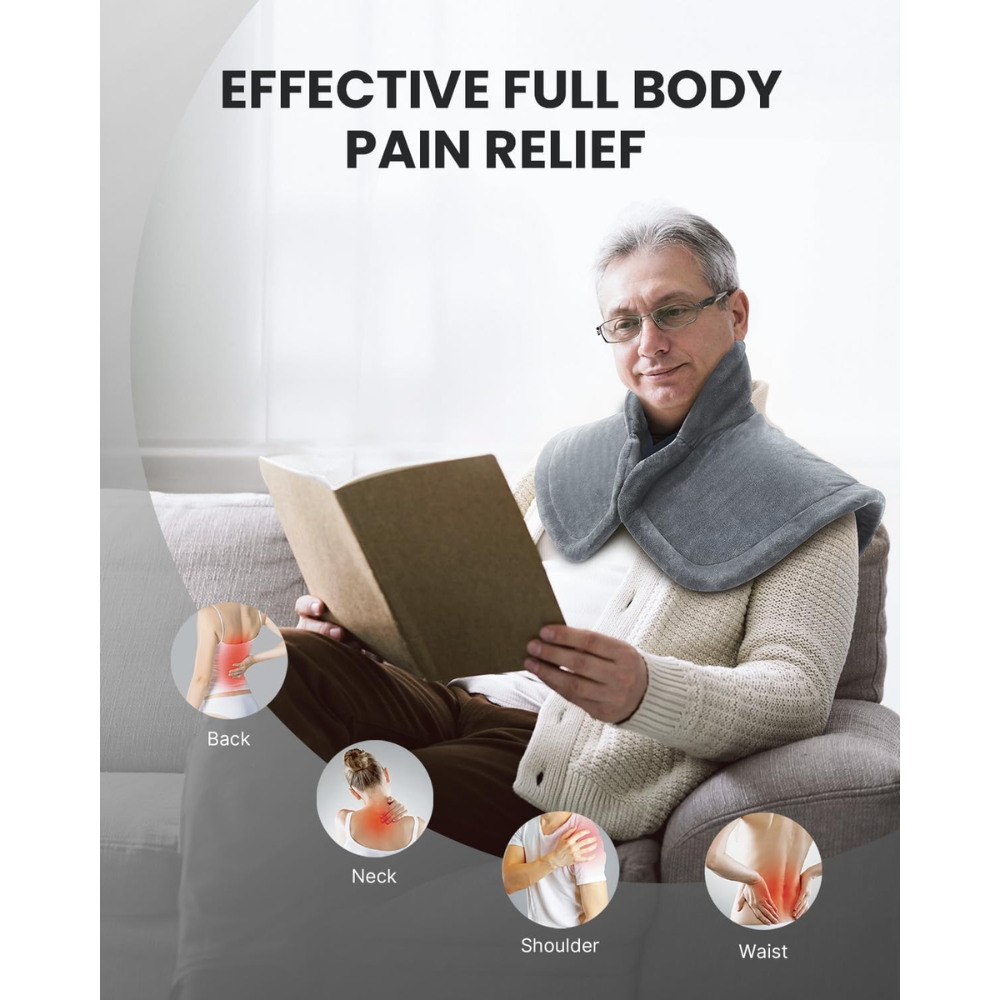 Heating Pad for Upper Body Relief - 65% OFF Best Seller by idoo