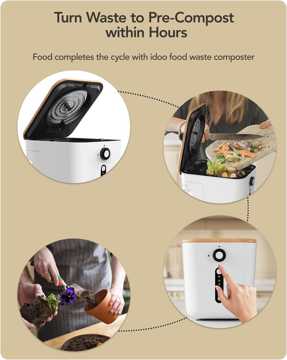 Garbo Kitchen Composter - 65% OFF _wf_cus Best Seller by idoo