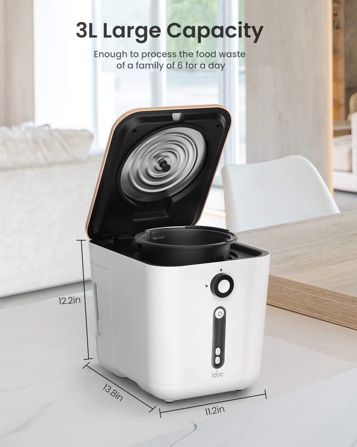 Garbo Kitchen Composter - 65% OFF _wf_cus Best Seller by idoo